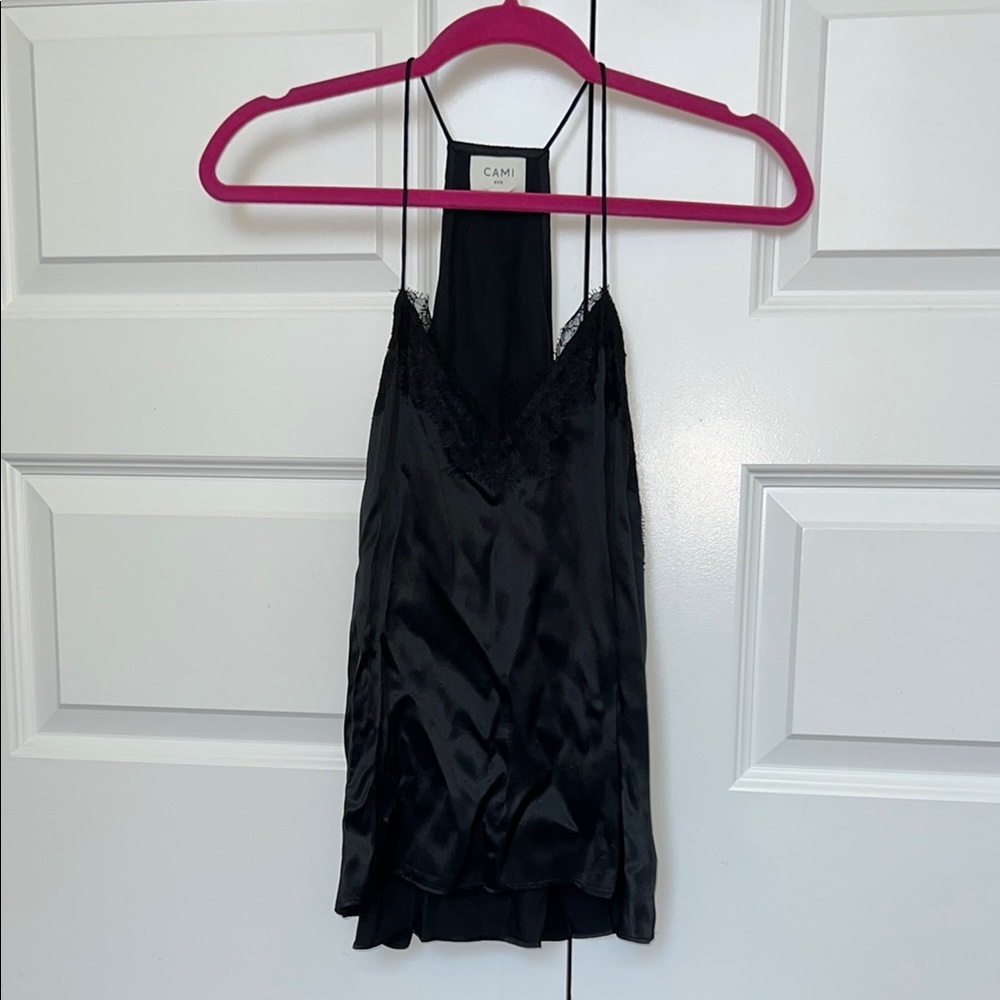 Cami NYC Sleek Black Top